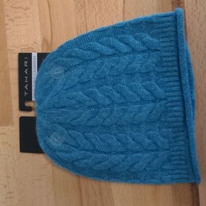 Cashmere Tahari hat turquoise